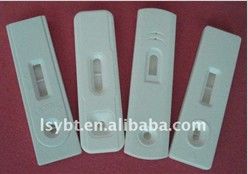 China Tarjeta de detección rápida del antígeno del virus de Newcastle del equipo de prueba del dispositivo de flujo lateral de aves de corral proveedor
