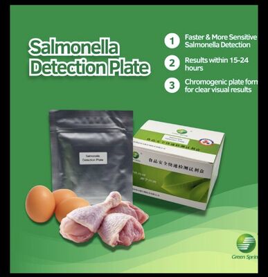 China Placa de detección de salmonela aplicable a las pruebas rápidas de carne y productos cárnicos, huevos y productos a base de huevos, bebidas frías, etc. proveedor