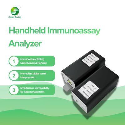 China Analizador de inmunoensayo portátil Inmunoensayo Simplificado y Portátil Interpretación inmediata de resultados digitales Compatibilidad con smartphone para gestión de datos proveedor