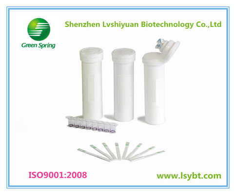 LSY-20046 Tetraciclinas de prueba rápida kit de prueba con bastón de baño miel residuos de antibióticos fáciles de operar con alta sensibilidad proveedor