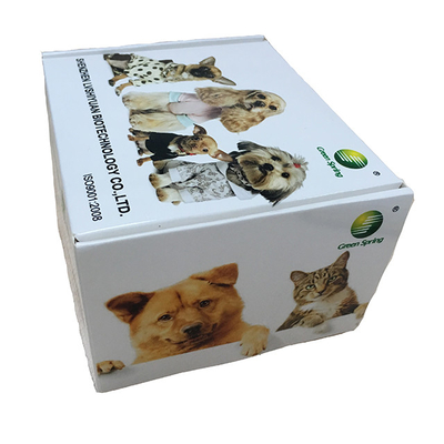 Green Spring CDV Ag kit de pruebas rápidas de molestia del perro envasado en pequeños 10 pruebas con todos los componentes para ejecutar las pruebas proveedor
