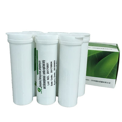 Kit de pruebas rápidas de rodamina B para el ensayo cualitativo de la rodamina B en productos de chile (polvo de chile, aceite de chile, salsa de chile, etc.) proveedor