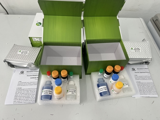 LSY-30012-2 Kit de diagnóstico ELISA de anticuerpos contra el virus de la rabia para perros y gatos proveedor