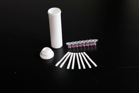 GN15A\G3 Avermectina y epinomectina en tiras de ensayo rápido para productos lácteos 96 ensayos por caja límite de detección 20ppb proveedor