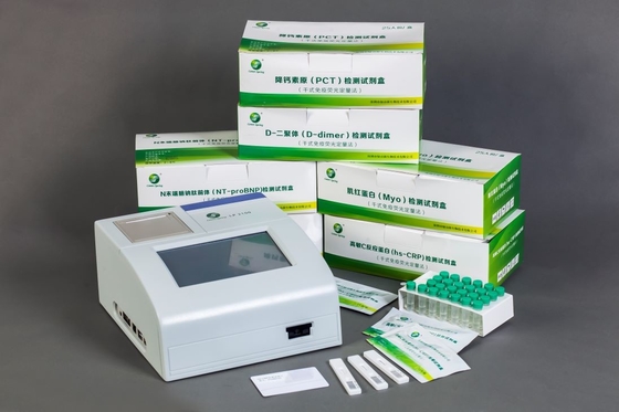 Kit de ensayo de la subunidad beta de la gonadotropina coriónica humana (β- hCG) (ensayo inmunocromatográfico por fluorescencia) proveedor