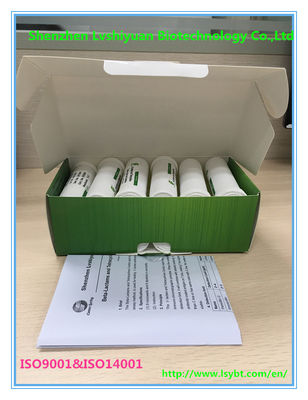 Tiras de prueba rápidas de las aflatoxinas del total LSY-20007 96 pruebas/tira de prueba de la aflatoxina del equipo proveedor