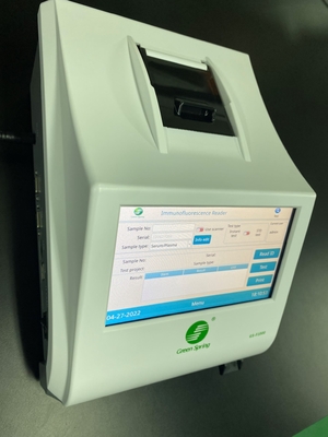 Immunoanalizar fluorescente de primavera verde Modelo:GS-F1000 proveedor