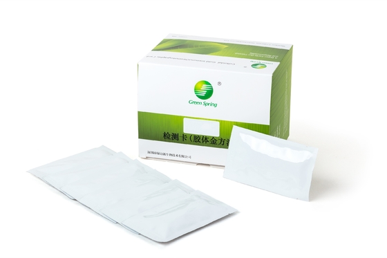 Kit de pruebas rápidas del dengue NS1 (oro coloidal) prueba cualitativa in vitro del antígeno del dengue NS1 en la muestra de suero humano. proveedor