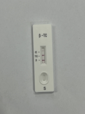 Beta-lactámicos y tetraciclinas Combo tarjeta de prueba rápida (en formato de casete) añadir leche directamente para la prueba proveedor
