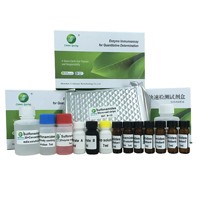 LSY-10073 Kit de ensayo ELISA de Cimeterol de primavera verde para detectar residuos de Cimeterol en muestras de orina y carne proveedor