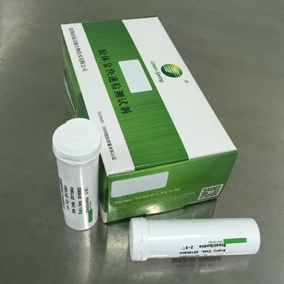 Prueba rápida de cetosis en muestras de leche de vaca 25 tiras/botella de la marca Green Spring proveedor