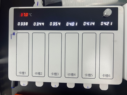Tarjeta de prueba rápida de fluorescencia cuantitativa de ocratoxina A (OTA) Límites de detección: 5 μg/kg (ppb) para granos y piensos proveedor