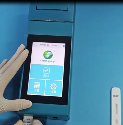 GSF-100S Analisador de Inmunoensayo de Fluorescencia de mano para análisis cuantitativos de los analizados en muestras de alimentos, piensos y humanos. proveedor