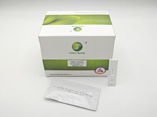 Kits de antibióticos BTS 3 en 1 kits de antibióticos prueba casera de leche resultados en 5 minutos funciona para leche cruda, pasteurizada, pura y leche en polvo entera proveedor