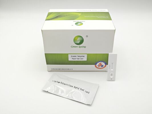 Beta-lactámicos y tetraciclinas 2 en 1 análisis de antibióticos para la seguridad de los productos lácteos resultados en 5 minutos trabajando para productos lácteos crudos y procesados proveedor