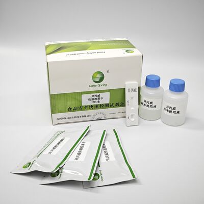 Kit de prueba rápida de residuos de pesticidas con tarjeta de prueba rápida de paraquat (PRQ) para verduras y frutas proveedor