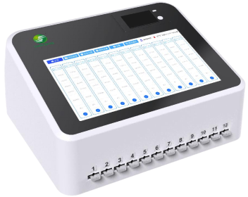 Analista de inmunocromatografía de múltiples canales Hasta 12 canales de prueba simultáneos con interpretación automática Soporta análisis inmunológicos de oro coloidal y fluorescencia Ejección automática de tarjetas de prueba proveedor