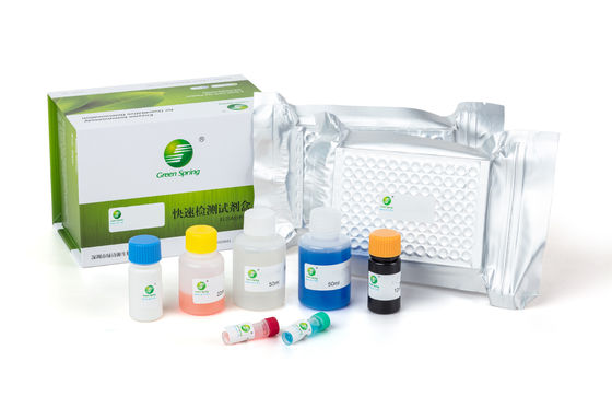 El anticuerpo contra la rabia ELISA kit de inmunoanálisis de la enzima Green Spring Test kit para perros 1 o 2 placas por caja proveedor