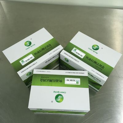 Kit de prueba ELISA de anticuerpos contra el virus de la peste de los pequeños rumiantes (PPRV) para ovinos proveedor