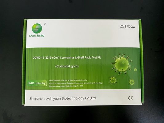 Equipo rápido antidbody de la prueba de C0v1D-19 IgG IgM proveedor