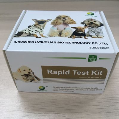 LSY-20088 Prueba rápida para gatos con tarjeta de prueba rápida del antígeno del virus de la panleucopenia felina (FPV) proveedor